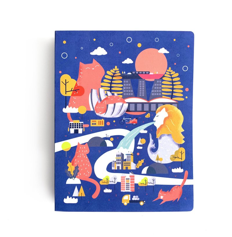 City Cat agenda planner (half year) - 筆記本/手帳 - 紙 