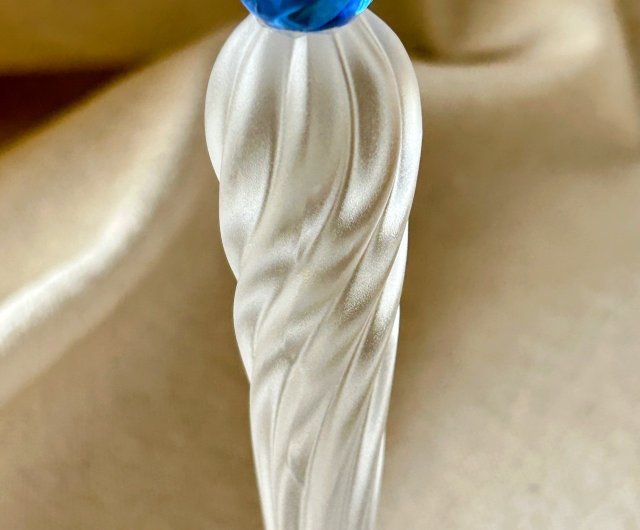 オーストリア SWAROVSKI スワロフスキー クリスタル ロータス燭台が