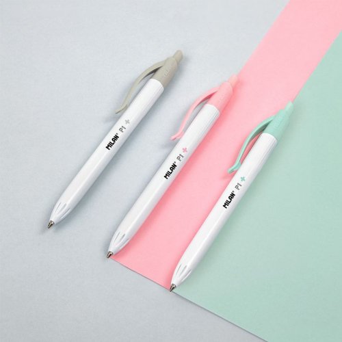 MILAN 西班牙百年經典文具 MILAN P1 工業級銀離子抗菌原子筆 1.0mm