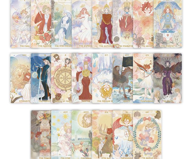風と太陽のタロットカード 78枚組 星菱カードコレクション 四季の歌