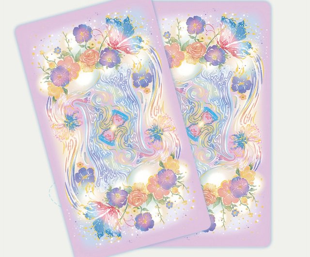 在庫2点✨金縁ver✨超美麗イラスト✨夜空と星の魔法の庭の神秘のタロットカード 風と太陽のタロットカード 78枚組 星菱カードコレクション 四季