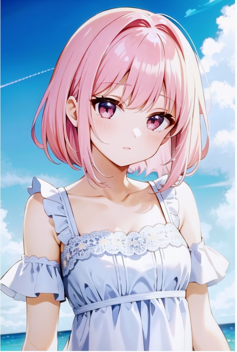オリジナル人物ステッカー　No.254 - 貼紙 - 紙 