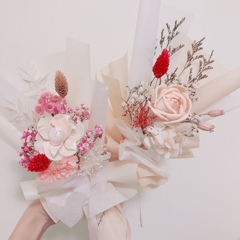 [Customized] Belongs only to you~Single small bouquet - ช่อดอกไม้แห้ง - พืช/ดอกไม้ หลากหลายสี