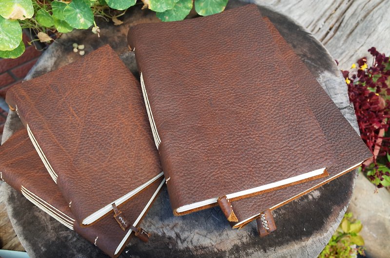 [Neutral Edition-16K Daolin Paper] Handbook. Codex. notebook. N023.29 Basic-Bolt Type - Notebooks & Journals - Genuine Leather 