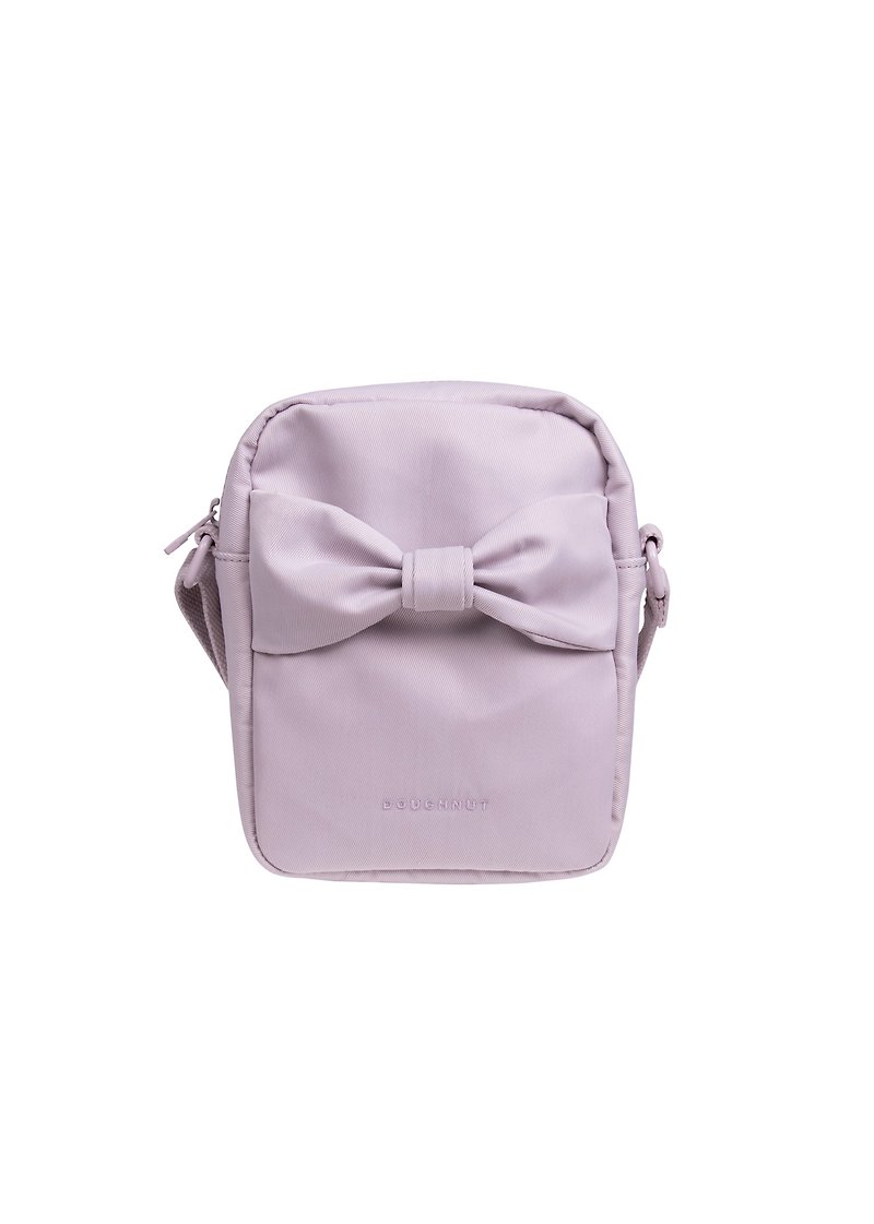 【Design Brand | DOUGHNUT】BALLERINAS RIBBON POWDER Pink Purple - Messenger Bags & Sling Bags - Nylon Purple