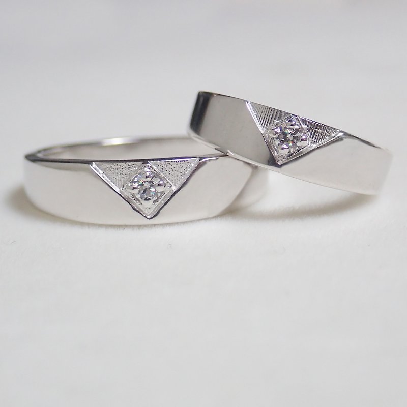 [Bifa Life] Sterling Silver Couple Ring—Secret Silver 925 Handmade Jewelry - Couples' Rings - Silver 