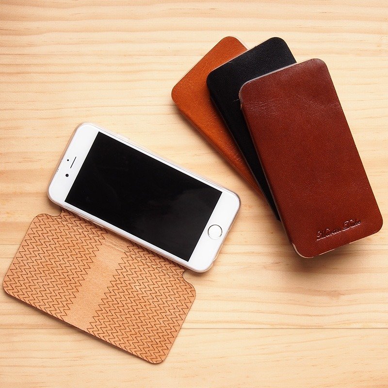  iPhone 6/6s plus Booklet leather case  - Phone Cases - Genuine Leather Multicolor