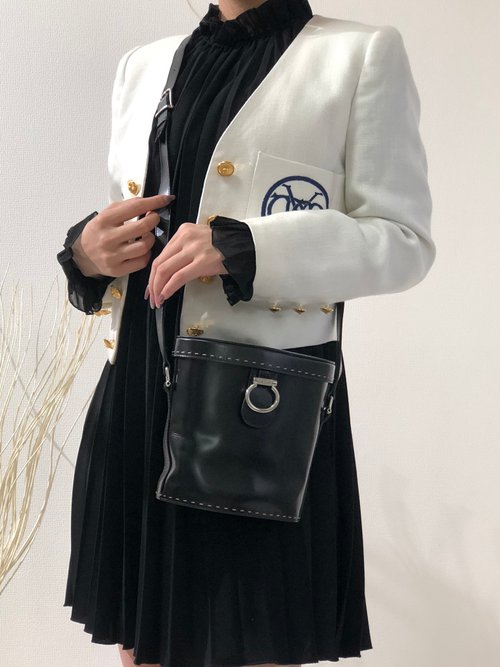 日本直送 名牌中古包 】CELINE セリーヌ ステッチ ホースビット