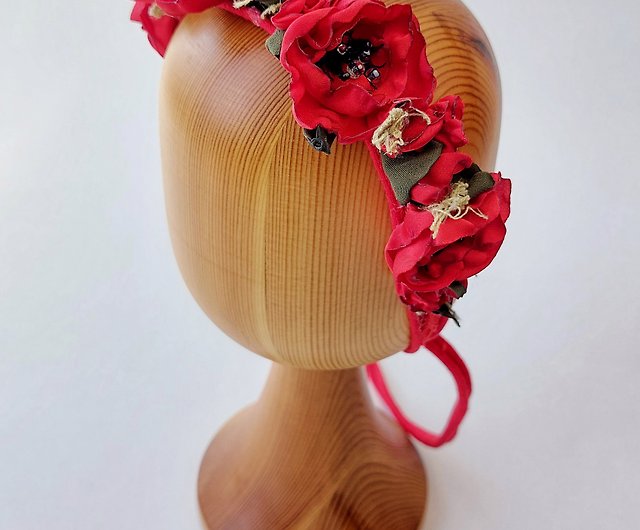 poppy headband