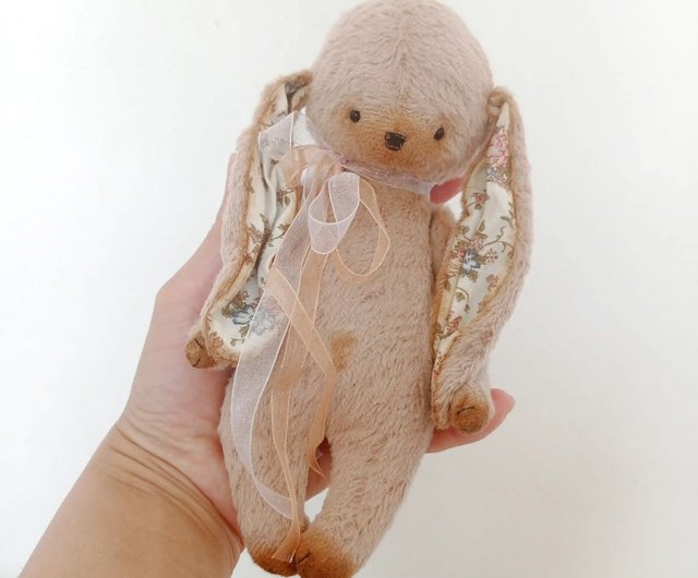 アーティストのテディウサギ ぬいぐるみ かわいいウサギ ショップ Doll And Teddy Bear 人形 フィギュア Pinkoi