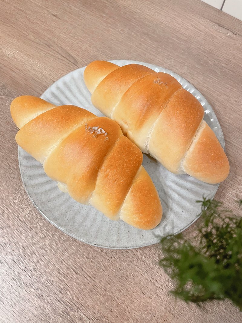 【ㄉㄧㄢˇㄉㄧㄢ】海鹽奶油麵包捲 - 麵包/吐司 - 新鮮食材 橘色