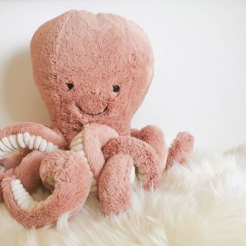 Odell Octopus 海洋寶寶章魚哥 49公分 - 玩偶/公仔 - 聚酯纖維 粉紅色