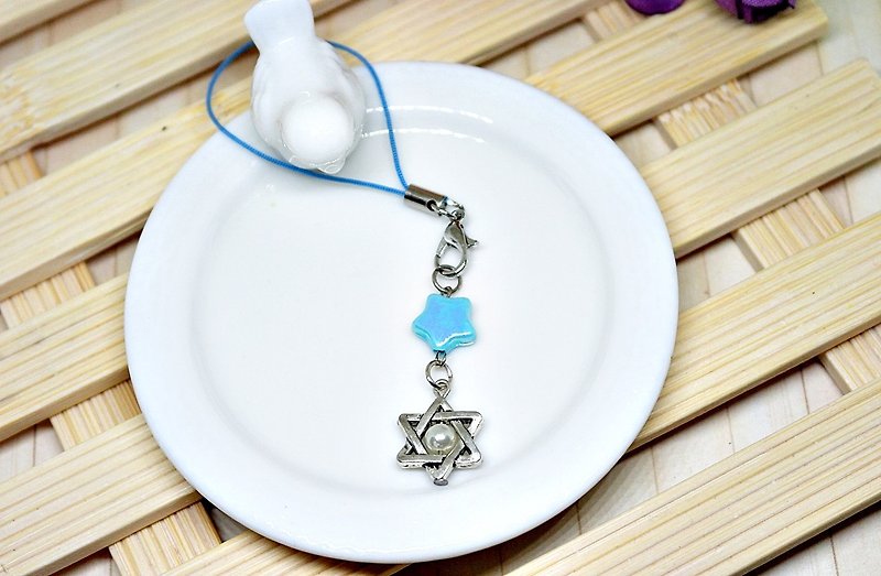 <Lovely Little Charm Series>-Baby Star - #小小礼物# can be changed into a headphone plug - Other - Other Metals Blue