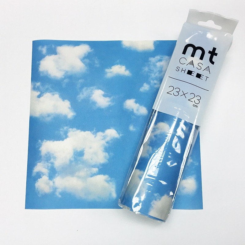 カモイカサシート装飾壁ステッカー（S）[青空と白雲（MT03WS2309）] - ウォールデコ・壁紙 - 紙 ブルー