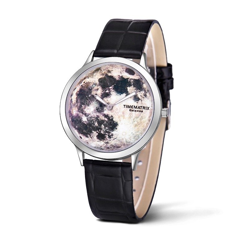 Time Matrix GALAXIAS WATCH-Metal Moon - นาฬิกาผู้ชาย - สแตนเลส หลากหลายสี