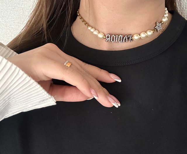 Dior ベロア　チョーカー　J'ADIOR シルバー Dior ベロア チョーカー J'ADIOR シルバー Christian Dior DIOR