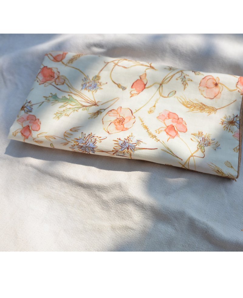 Organic Cotton Eastern European Flower Scarf/Original Print - Bow Ties & Ascots - Cotton & Hemp 