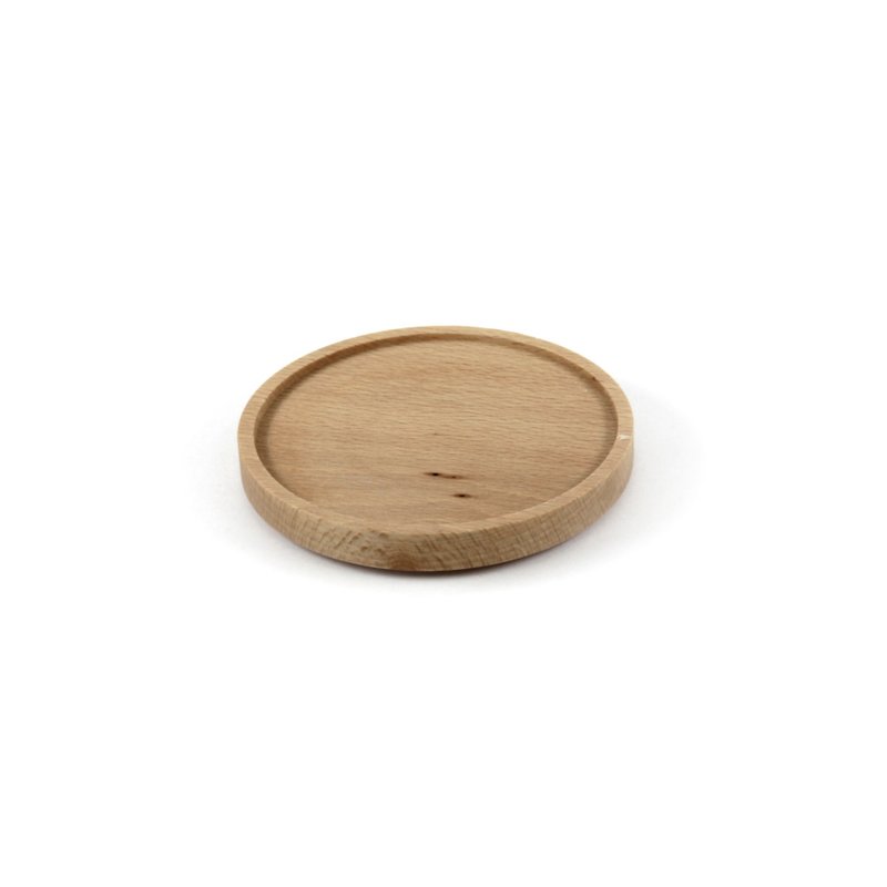 |Qiaomu| Wooden coaster/cup/office/desk/gift/rubber wood - ถ้วยชาม - ไม้ สีนำ้ตาล