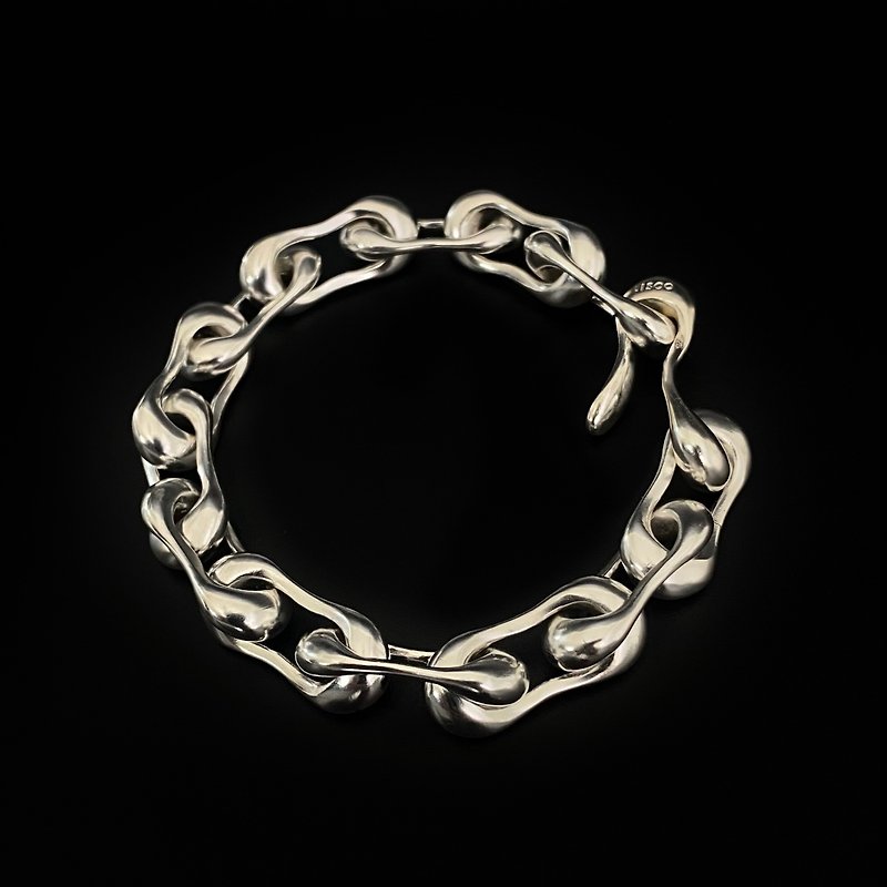 bracelet silver925 volume bracelet 01 - สร้อยข้อมือ - โลหะ 