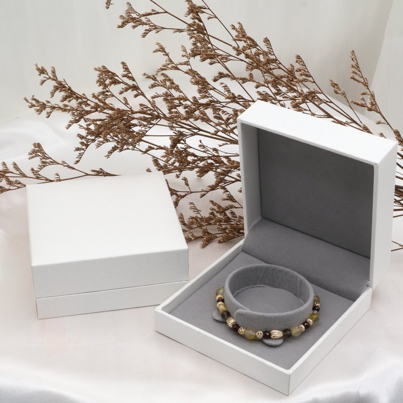 Exquisite bracelet box | Add packaging to make your gift more perfect - Storage & Gift Boxes - Paper White