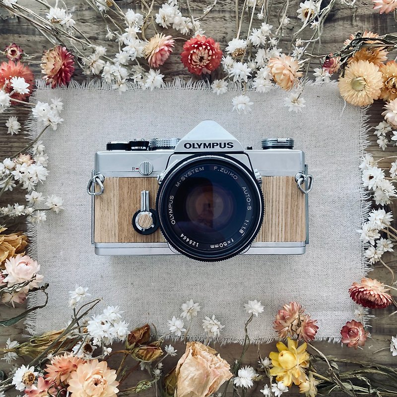 【修理&カスタマイズ&試写済】OLYMPUS OM1 ZUIKO 50mm F1.8 - 相機/拍立得 - 其他金屬 銀色