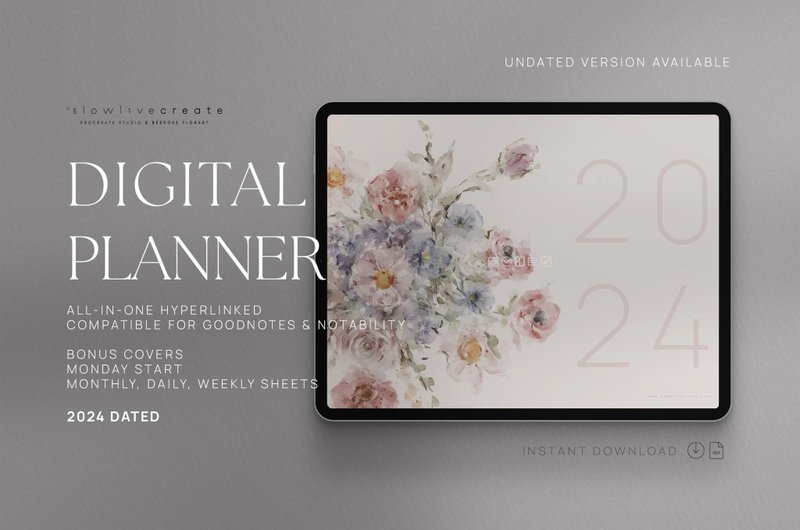2024 Digital Planner - 電子手帳及素材 - 其他材質 