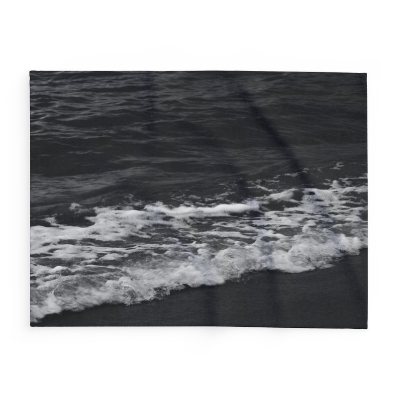 Blanket Mono Mood Sea - gussurï - Blankets & Throws - Polyester Multicolor