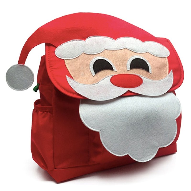 American Bixbee Children's Fun Series-Santa Claus Backpack - Backpacks - Polyester Red