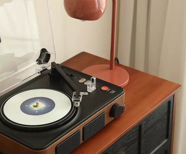 時代を超える一体型レコードプレーヤー 内蔵スピーカー 高音質