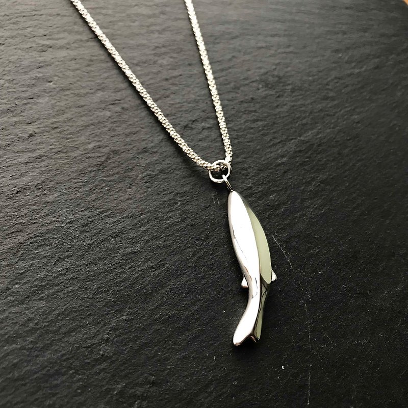 Fishing necklace - Necklaces - Silver Silver