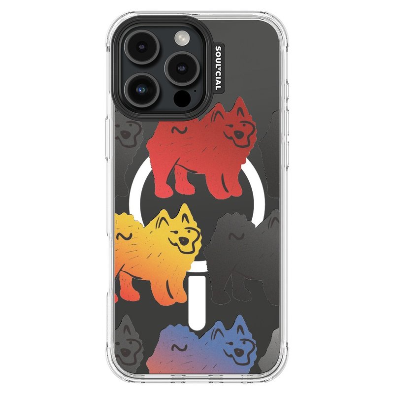 Thug Dog The Funky Seymour iPhone 16 Case Magnetic Case - เคส/ซองมือถือ - วัสดุอื่นๆ 