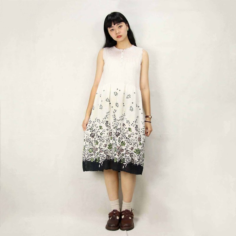 Tsubasa.Y Ancient House 009 next door girl vintage dress, dress skirt - ชุดเดรส - วัสดุอื่นๆ 