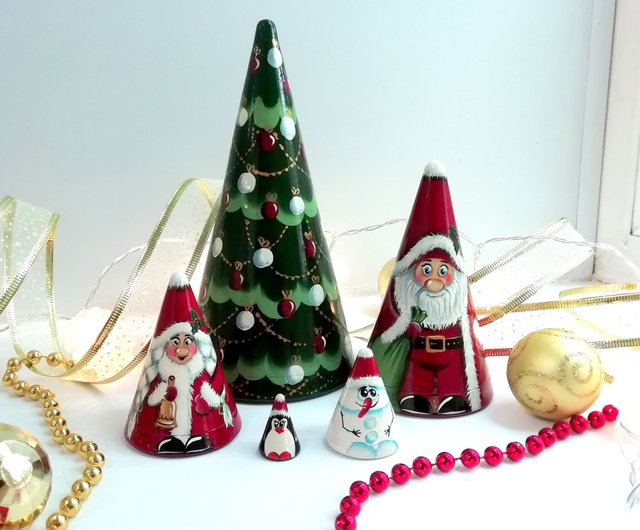 Christmas Gnomes - Handmade Gnome Christmas Decorations, 12 Inch Swedish  Plush - Shop GnomesByEkaterina Stuffed Dolls & Figurines - Pinkoi