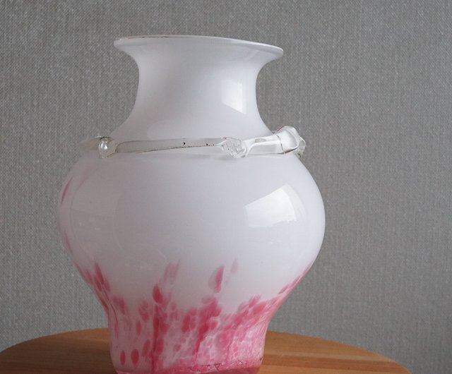 日本昭和花器KAMEI GLASS 花瓶古董花器手工製作- 設計館年輕的老靈魂
