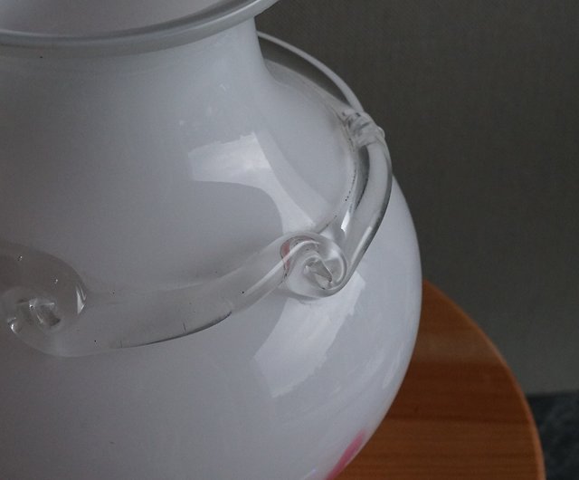 日本昭和花器KAMEI GLASS 花瓶古董花器手工製作- 設計館年輕的老靈魂