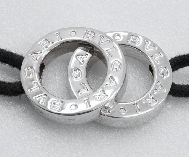 BVLGARIブルガリ ダブルリング ブレスレット 925シルバー 日本直送】ブルガリBVLGARI ブルガリブルガリブレスレットダブルロゴ