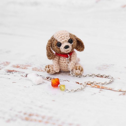 Sankatoys Crochet pattern Micro Puppy, PDF Digital Download, DIY mini amigurumi tutorial
