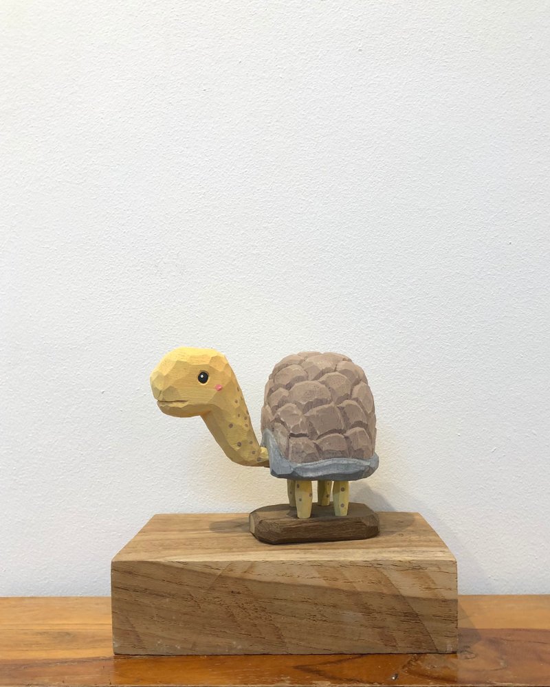 Stone turtle - 擺飾/家飾品 - 木頭 