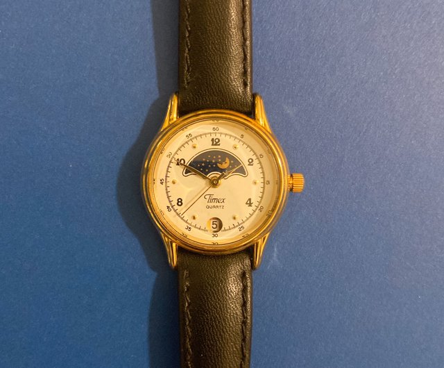 Timex sun best sale moon watch