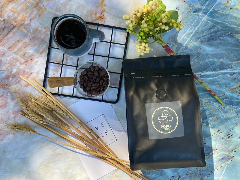 【Golden Mandheling】【POPO Coffee Bubble Coffee】Coffee Beans/Coffee Powder/Medium Dark Roast - กาแฟ - อาหารสด 