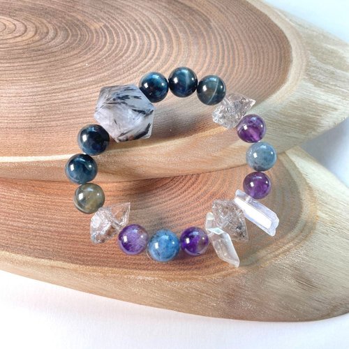 Hoshino Jewelry Kan 星野星鑽手串/閃靈鑽太赫茲天然/水晶手鏈/能量石/原生態060210