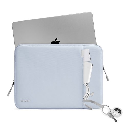 Tomtoc 完全防護,寶寶藍,適用13吋、14吋 MacBook Air / Pro