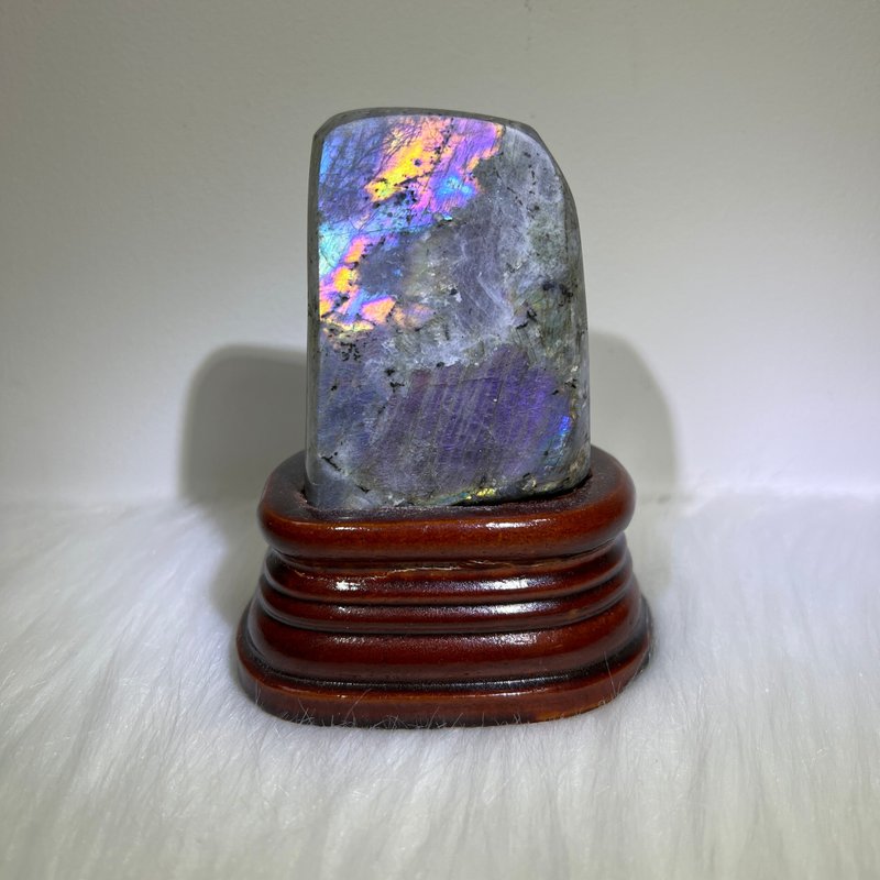 Purple Labradorite Ornament | Crystal | Crystal Ornament - Items for Display - Crystal Purple