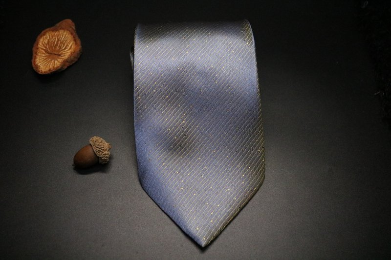 綠色漸變小波點領帶/真絲型男商務necktie - 領帶/領帶夾 - 絲．絹 多色