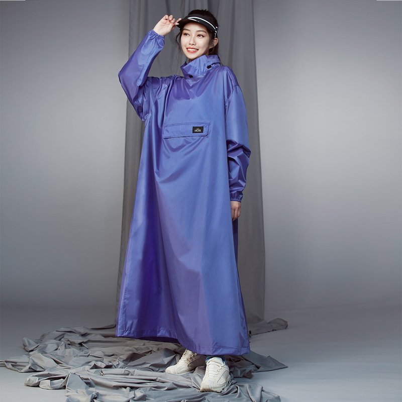 PostPosi Light Reverse Light Raincoat_Periwinkle Blue - ร่ม - วัสดุกันนำ้ สีม่วง