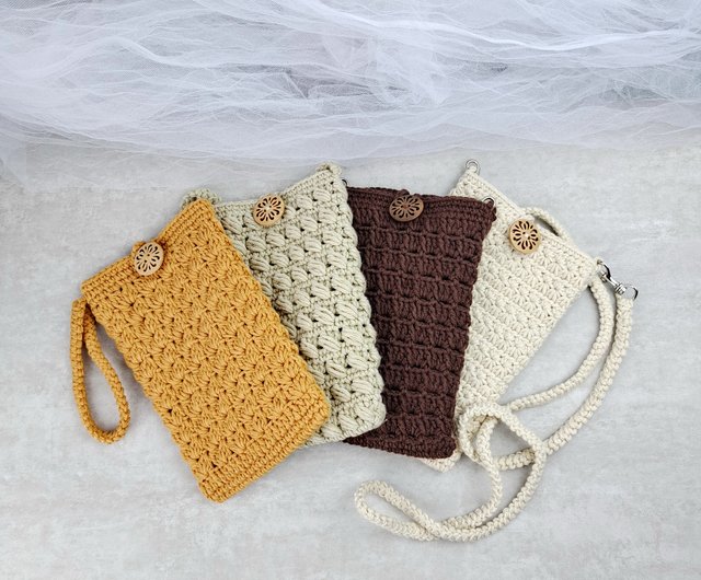 Cell Phone Crossbody Bag: Crochet pattern