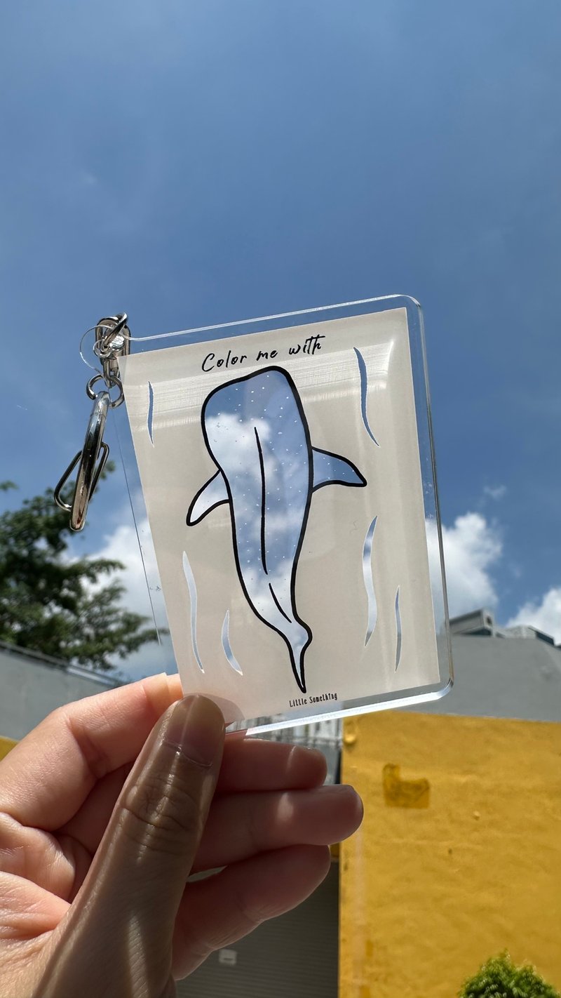 鯨鯊鑰匙圈 —Color me with 系列 - 鑰匙圈/鑰匙包 - 塑膠 