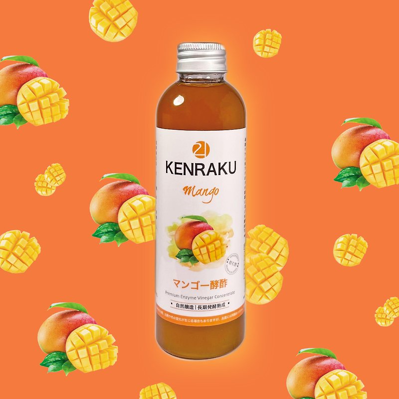 Mango Vinegar - น้ำส้มสายชู - สารสกัดไม้ก๊อก สีส้ม