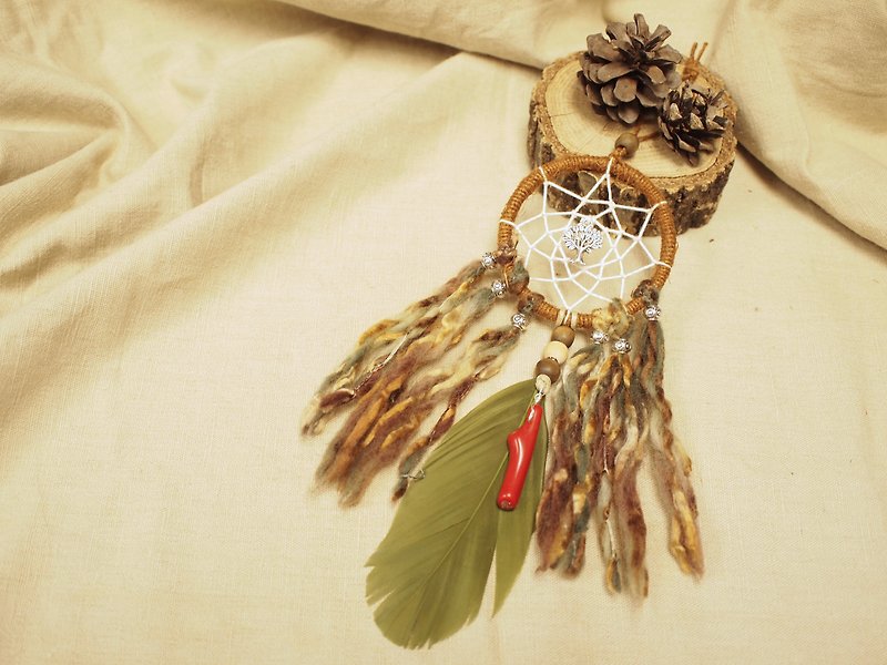 handmade Dreamcatcher ~ Valentine's Day gift birthday present Christmas gifts Indian. - Items for Display - Other Materials Brown