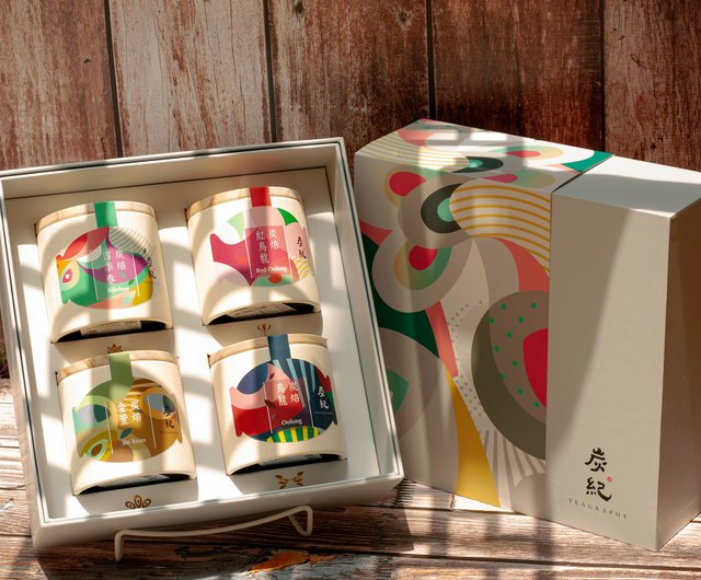 丹蘇四季茶ギフトボックス（4缶入りギフトボックス）/台湾烏龍茶